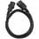 Gembird Cable de Alimentación C13 a C14 Macho/Hembra 1.8m Negro