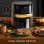 Aigostar Maha Ölfreie Fritteuse 4L 1600W Schwarz