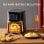 Aigostar Maha Ölfreie Fritteuse 4L 1600W Schwarz