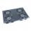 Kimex Top Cover 4 ventilateurs pour armoire rack 19" avec thermostat