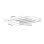 Bandeja Fija Rack 19" Kimex 380mm 1U