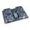 Kimex Copertura Superiore 4 Ventole per Armadio Rack 19".