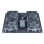 Kimex Copertura Superiore 4 Ventole per Armadio Rack 19".