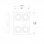 Kimex Copertura Superiore 4 Ventole per Armadio Rack 19".