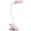 Philips DonutClip LED-Tischleuchte 3W Rosa