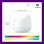 WiZ Squire WiFi LED Tischleuchte 9W RGB