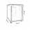 Kimex Armario Rack de Suelo 19'' 600x600mm 15U