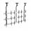 Kimex Support Plafond pour 9 Écrans TV 50"-55" VESA 600x400 Max 50Kg