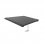 Kimex Soporte de Suelo para 2 Pantallas de TV 43"-49" Altura 175cm VESA 400x400 Máx 50Kg