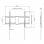 Kimex Support Mural Fixe pour TV 37"-86" Ouverture Pliante VESA 600x400 Max 80Kg
