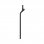 Kimex Supporto da Soffitto Inclinabile per TV 43"-75" Modalità Verticale Altezza 175cm VESA 400x400 Max 50Kg