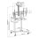 Kimex 018-6186 Soporte TV Motorizado Suelo 55 a 100" VESA 200x200 a 800x600 Máx 120Kg