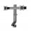 Kimex Soporte de Mesa Doble Brazo para Monitor 17"-27" VESA 100x100 Máx. 7Kg