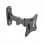 Kimex Soporte de Pared Giratorio Inclinable para TV 13"-27" VESA 100x100 Máx. 25Kg