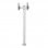 Kimex Soporte de Suelo Inclinable con Base Atornillable para TV 32"-75" Altura 240cm VESA 600x400 Máx 50Kg