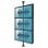 Kimex Supporto da Pavimento/Soffitto per 6 Schermi TV 32''-75'' VESA 600x400 Max 30Kg