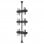 Kimex Supporto da Pavimento/Soffitto per 6 Schermi TV 32''-75'' VESA 600x400 Max 30Kg