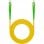 Câble Fibre Optique Nanocable SC/APC Monomode G657A2 3m Jaune