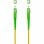Câble Fibre Optique Nanocable SC/APC Monomode G657A2 3m Jaune