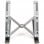 Iggual Soporte Portátil Plegable Aluminio Negro 17"