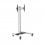 Supporto Mobile da Terra Kimex per TV 32"-75" Altezza 175cm VESA 600x400 Max 50Kg