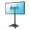Kimex Soporte de Suelo Motorizado con Ruedas para TV 37"-75" VESA 600x400 Máx. 50Kg