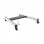 Kimex Support de sol inclinable avec roulettes pour 2 téléviseurs 43"-49" Hauteur 240 cm VESA 400 x 400 Max. 50Kg