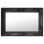 Vidaxl Espejo De Pared Estilo Barroco Negro 60x40 Cm