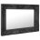 Vidaxl Espejo De Pared Estilo Barroco Negro 60x40 Cm