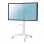 Kimex Soporte Móvil para Pantallas de Videoconferencia 37"-70" Altura 125-160cm VESA 600x400 Máx. 70Kg Blanco