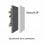 Support de plafond Kimex pour 9 écrans 45"-50" VESA 600x400 Max. 50Kg