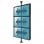 Kimex Supporto Inclinabile da Pavimento a Soffitto per 6 TV 32''-75'' VESA 600x400 Max. 30Kg
