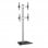 Kimex Soporte de Suelo para 2 TV 40"-65" Altura 240cm VESA 600x400 Máx. 50Kg