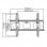 Kimex Soporte de Pared Fijo para TV 42"-86" VESA 800x400 Máx. 100Kg