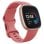Fitbit Versa 4 Bluetooth GPS NFC 40,5mm Écran Digital Rose S/L AMOLED Résistante à l’eau SpO2 Pulsomètre