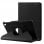 Étui en similicuir lisse noir cool pour Lenovo Tab M10 Plus Gen 3