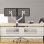 Support de table Kimex Full Motion pour 2 moniteurs 13"-32" VESA 100x100 Max 18Kg