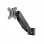 Kimex Soporte de Monitor 13"-27" VESA 100x100 Máx 6.5Kg para Barra de Riel Portaherramientas