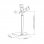 Kimex Soporte de Suelo Antirrobo para Tablet iPad 9.7"/10.2"/Pro 10.5"/Samsung Tab A 10.1"
