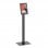 Support universel noir Kimex pour tablette Apple/Samsung 9,7"-11"