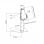 Support de table universel Kimex pour tablette 7,9"-10,5"