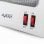 Avant AV7585 Estufa Eléctrica de Cuarzo con 2 Tubos 600W