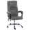 VidaXL chaise de bureau de massage cuir synthétique gris anthracite