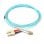 Kimex Cable de Fibra Óptica Dúplex 2mm OS2 SC/LC Agua 1m