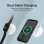 Promate MagCord-Trio Carregador MagSafe Dual