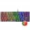 Mars Gaming MK80 Teclado Mecánico Negro FRGB Switch Marrón Layout PT