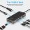 Hub multiporta Promate PrimeHub-Lite da USB-C a HDMI 4K/USB 3.0/USB 2.0/SD