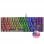 Mars Gaming MK80 Teclado Mecânico Preto FRGB Switch Vermelho Layout USA