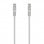 Aisens A145-0555 Cable de Red RJ45 UTP Cat 6A 20m Gris