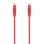Aisens A145-0556 Cabo de Rede RJ45 UTP Cat 6A 25cm Vermelho